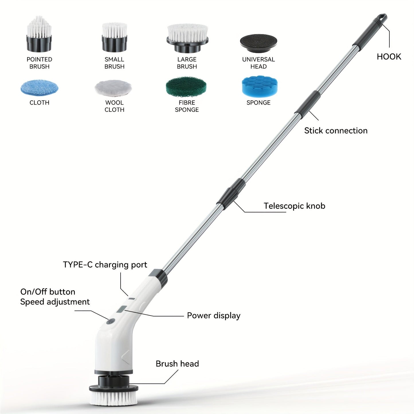 7-in-1 Spin Scrubber