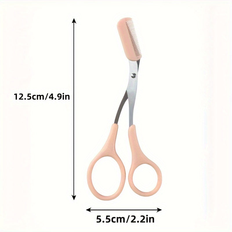 BrowCraft™ – Eyebrow Trimming Scissors