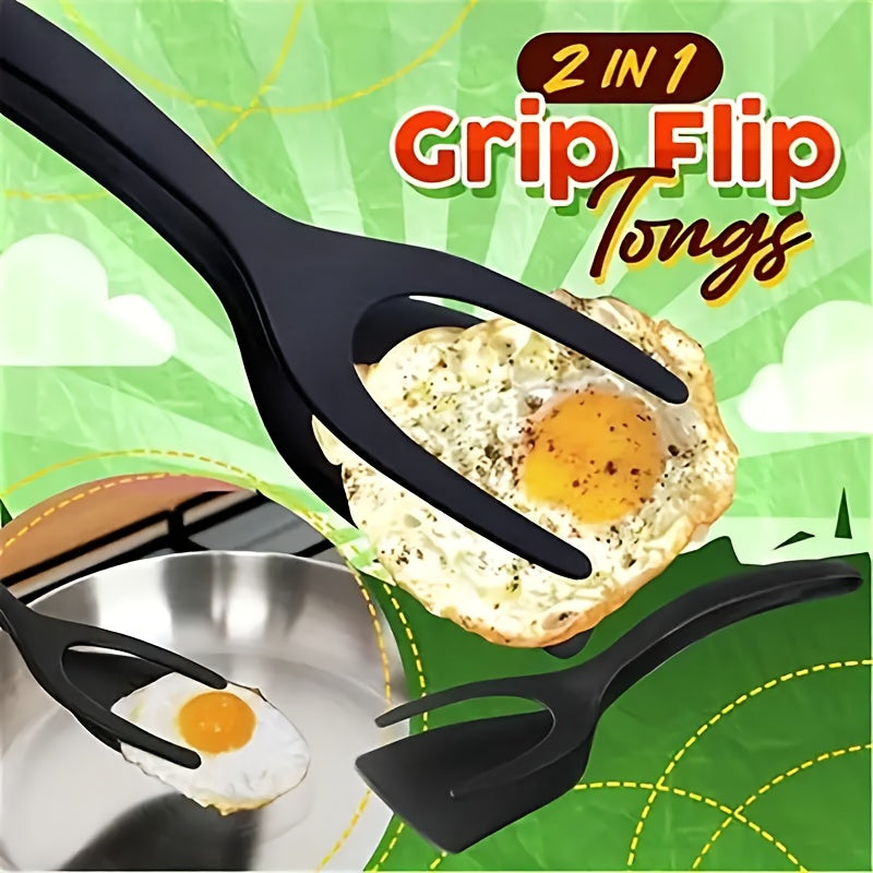 FlipGrip™ - 2 in 1 Spatula Tongs