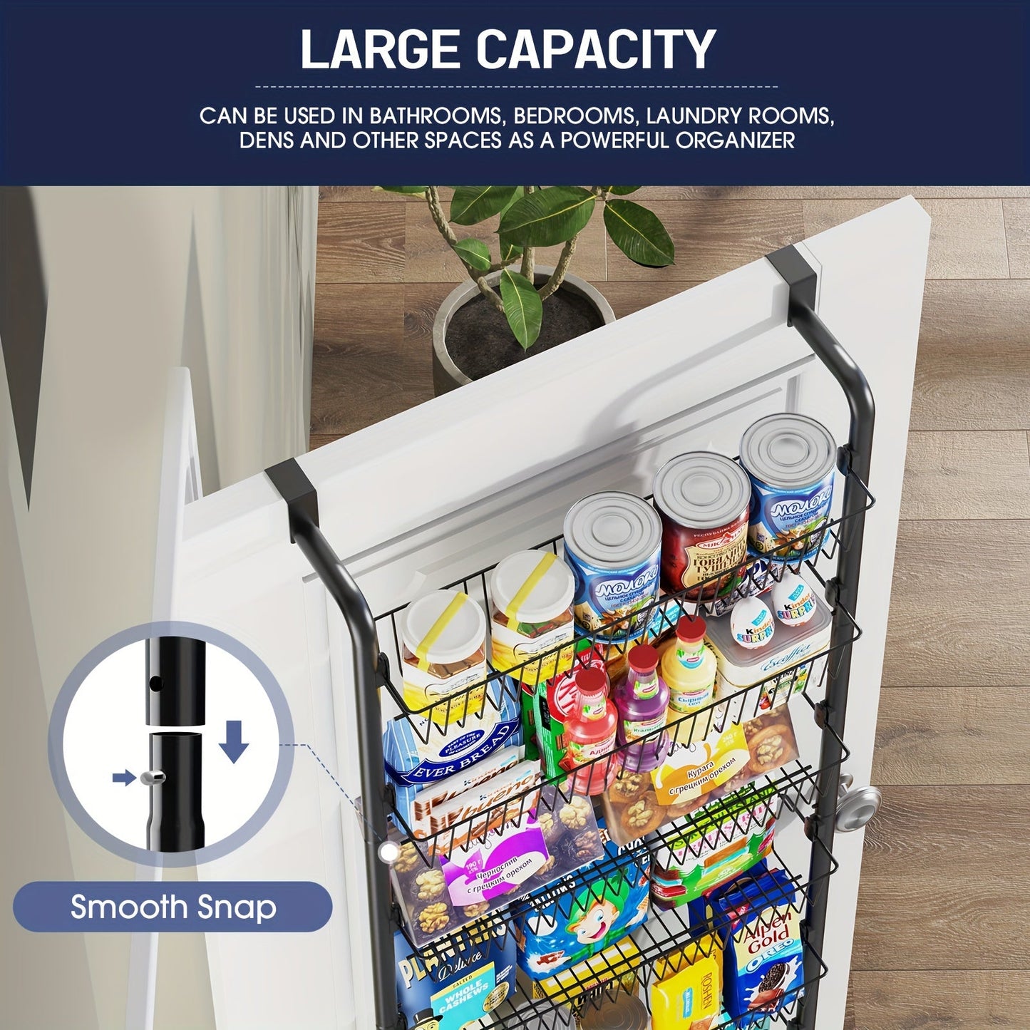 Over the Door Pantry Organizer