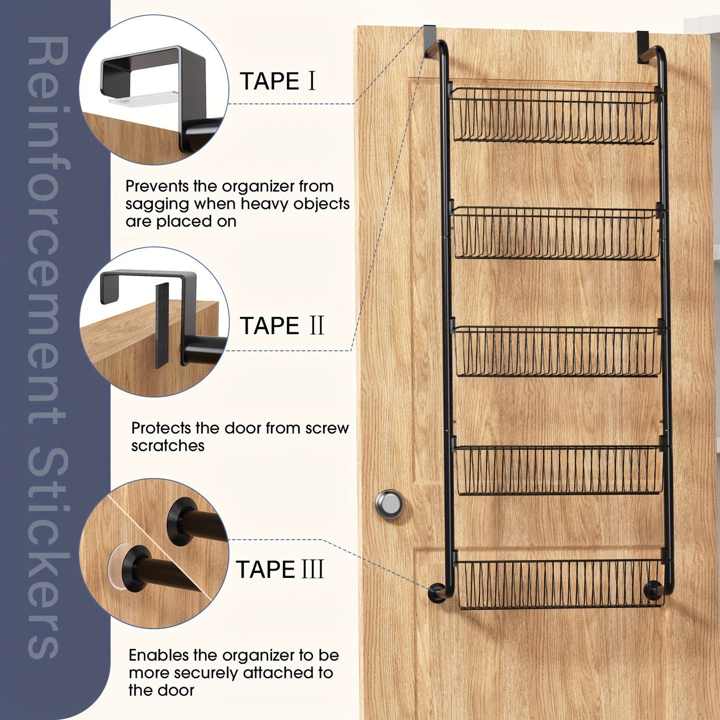 Over the Door Pantry Organizer