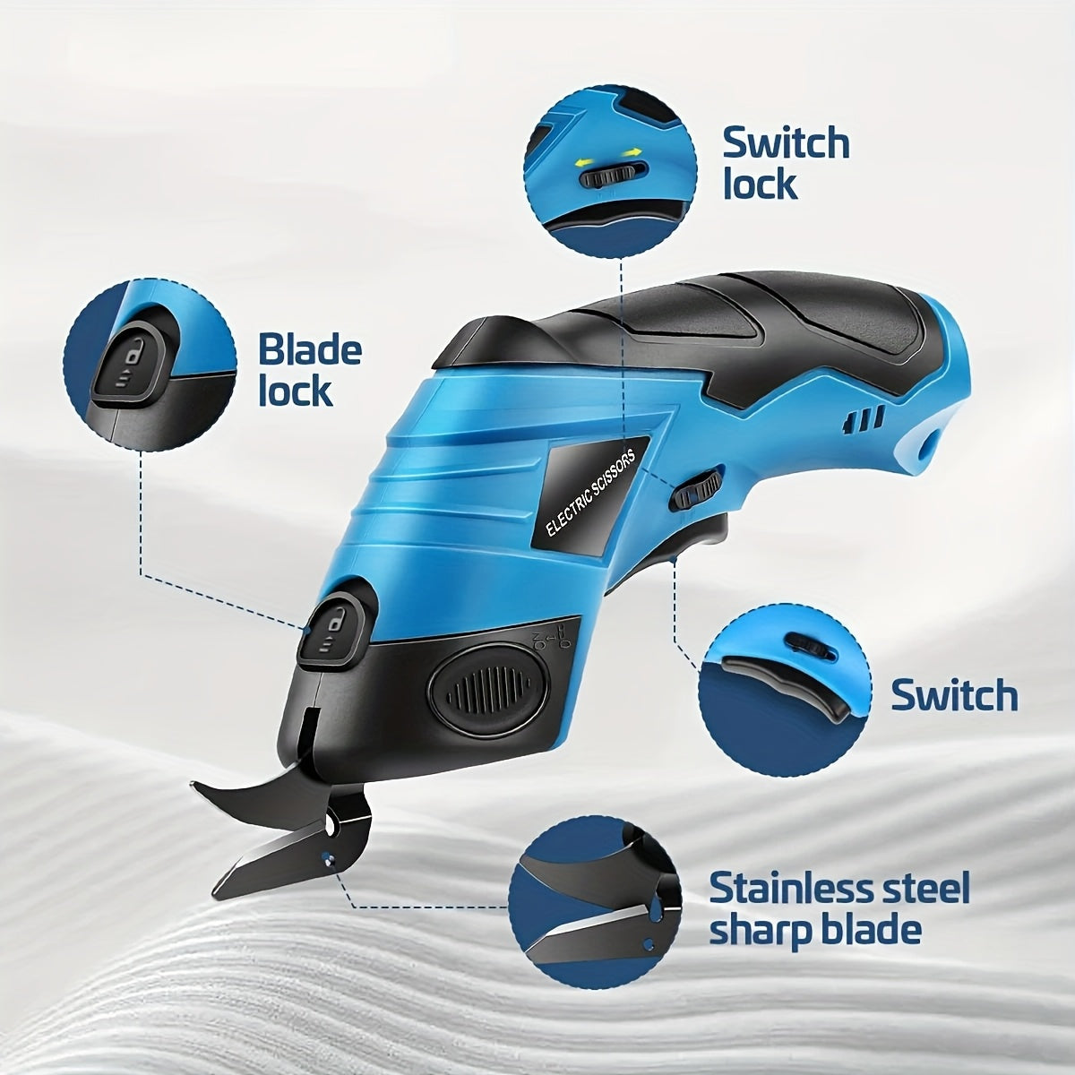 Cordless Electric Scissors