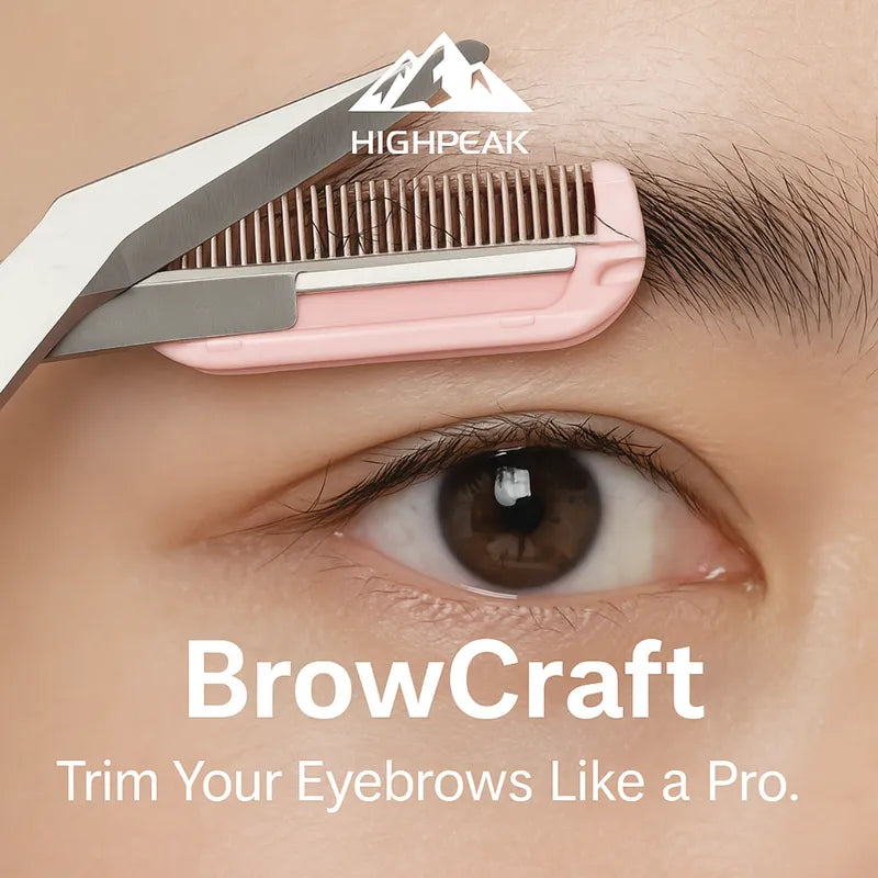 BrowCraft™ – Eyebrow Trimming Scissors