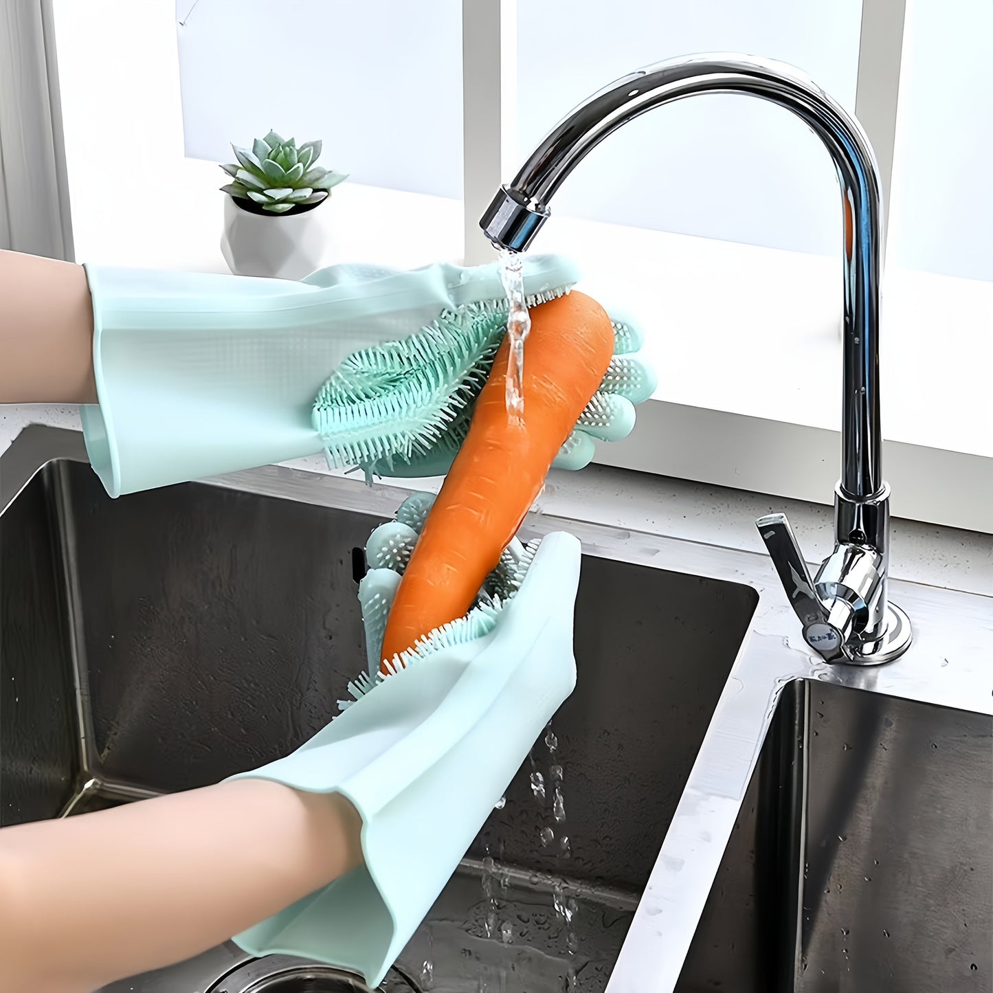 Silicone Dishwashing Gloves