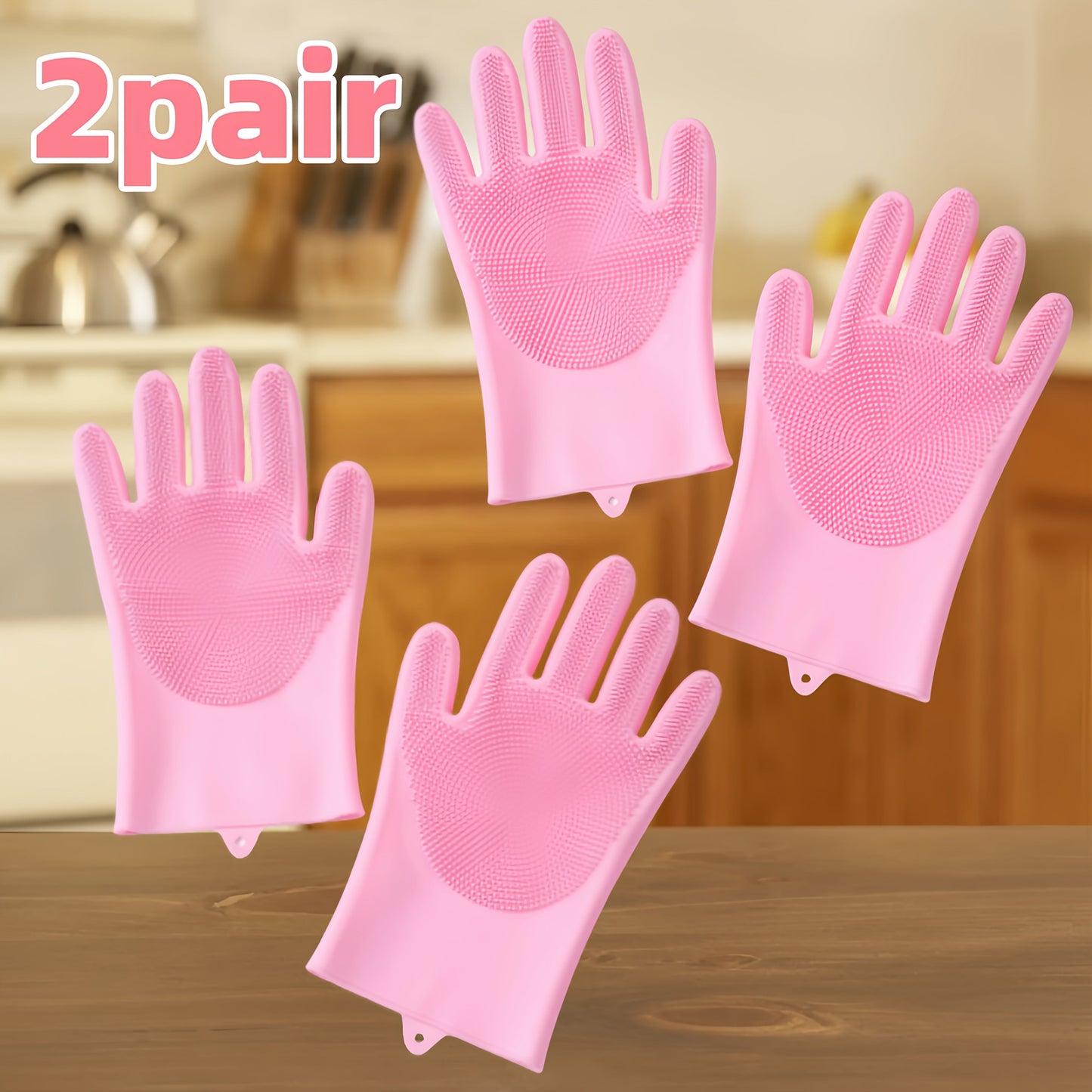 Silicone Dishwashing Gloves