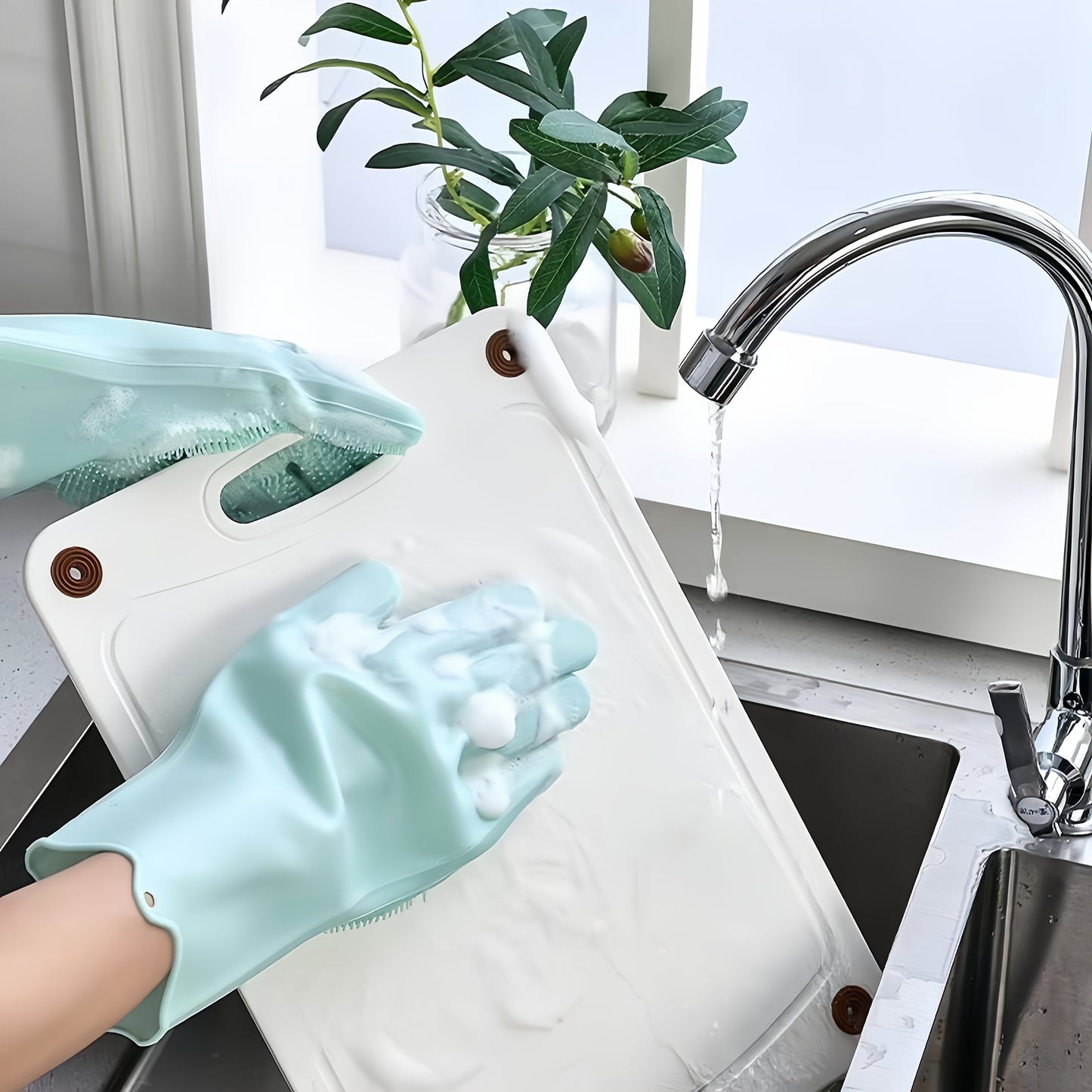 Silicone Dishwashing Gloves