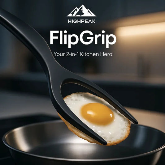 FlipGrip™ - 2 in 1 Spatula Tongs