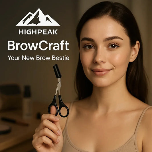 BrowCraft™ – Eyebrow Trimming Scissors