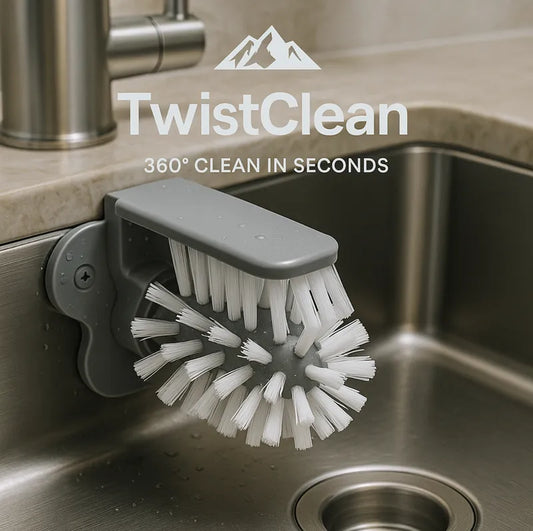 TwistClean™ - Cup & Glass Scrubber